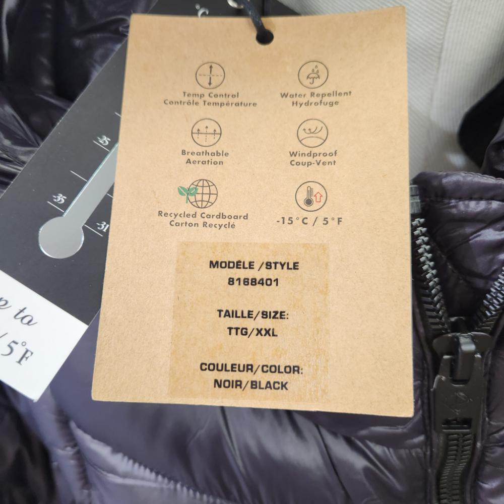 Tag 2 of Black Point zero mid weight fall puffer jacket