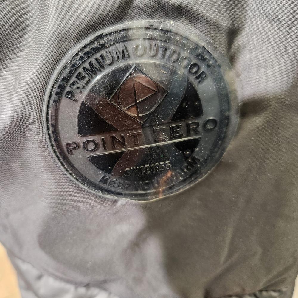 Point zero logo on the outer