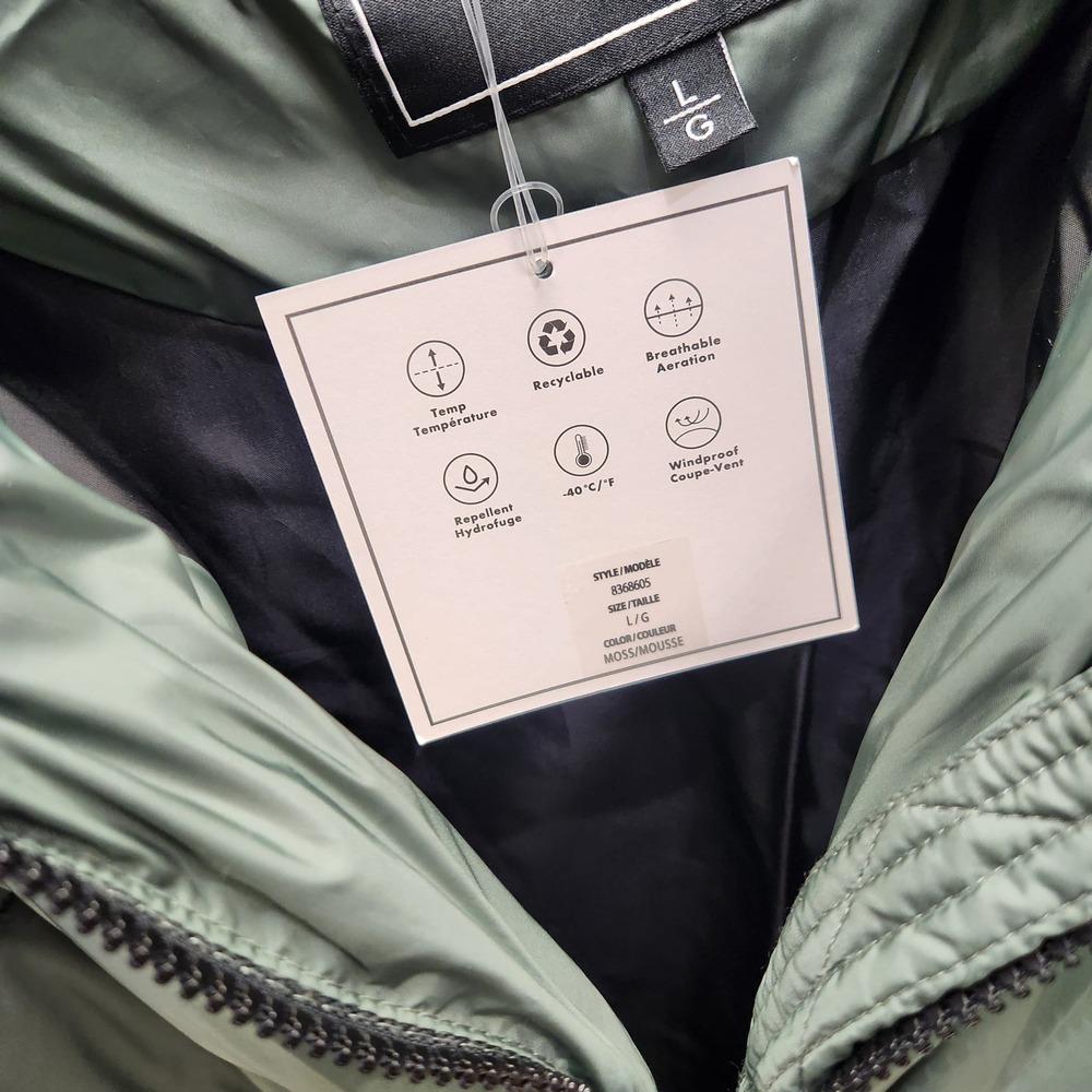 Tag regarding windproof and water repellent jacket