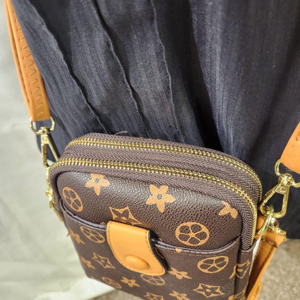 Small floral pattern side bag