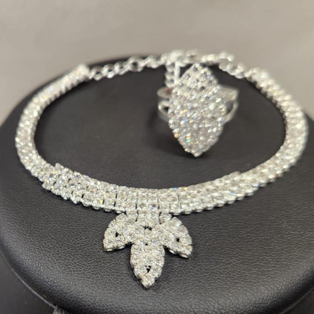 Detailed view of bracelet and ring