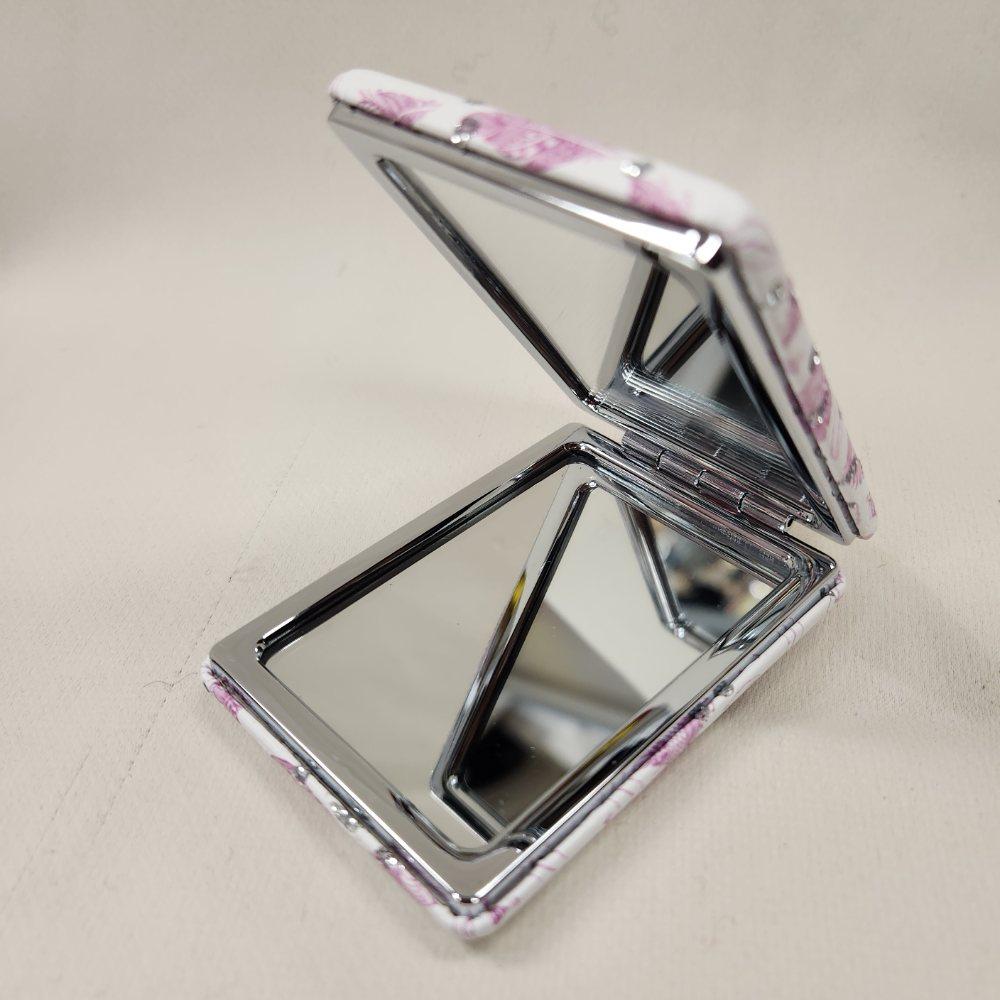 Dream catcher colorful pocket mirror when opened