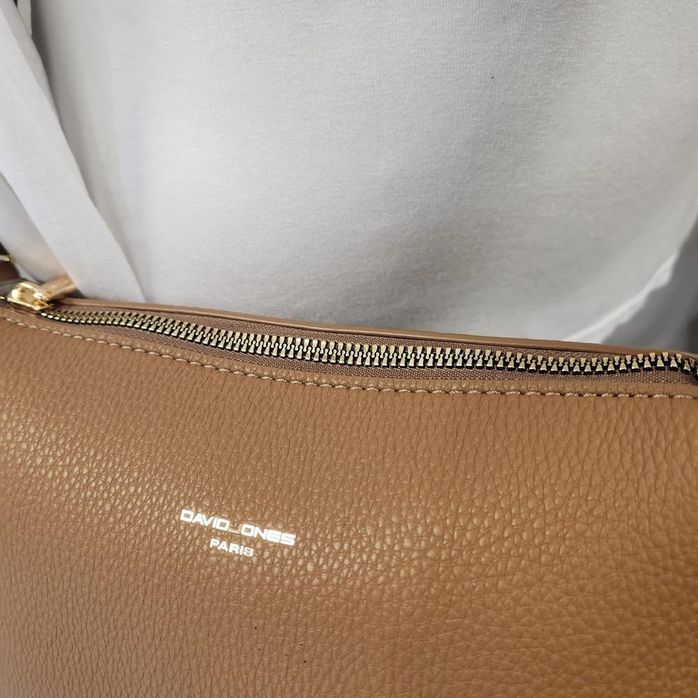 Main zip compartment's detailed view