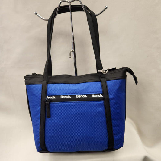 Bench Lunch bag in blue and black color combination