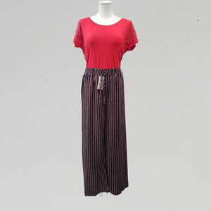 Culottes in striped pattern