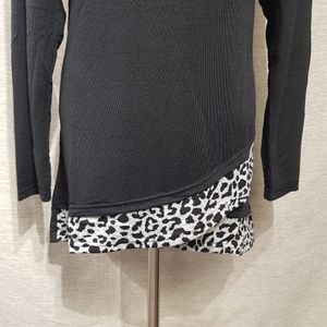 Fold over hemline detailed view