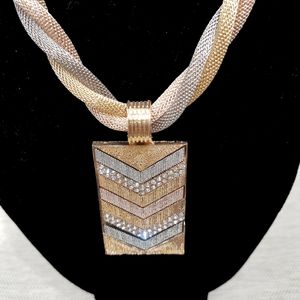 Closer view of pendant