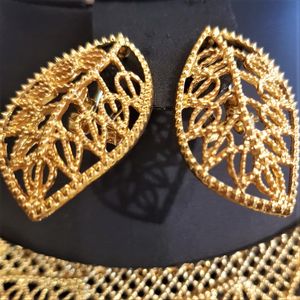 Detailed view of earrings