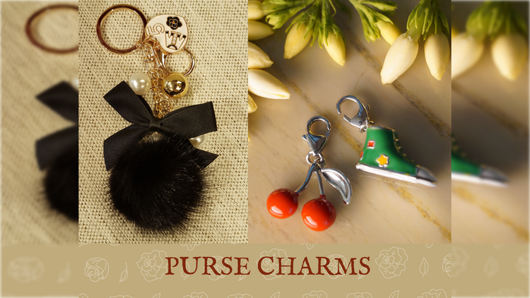 Purse Chain/ Bag Charm/ Purse Accessories/ Purse Charm With -  Denmark