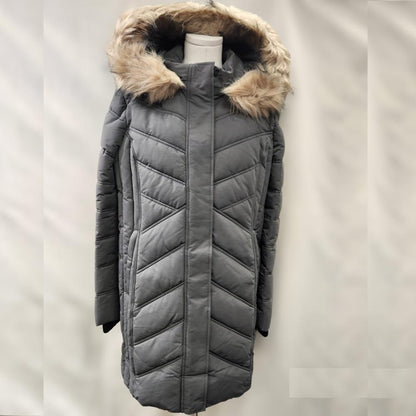 Graphite color Point zero eco-down winter puffer jacket