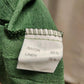 Material composition tag of green summer top