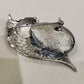 Roll-over safety clasp on fish shaped brooch