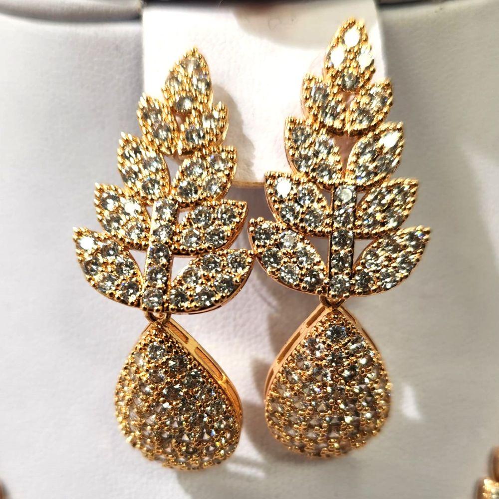 Detailed view of Earrings included with five piece set