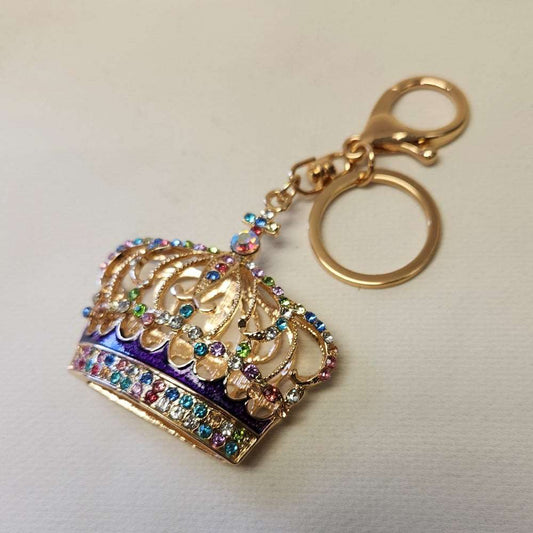 Beautiful crown shaped purse charm