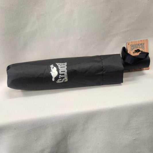 Roots extra coverage light weight umbrella in self fabric pouch
