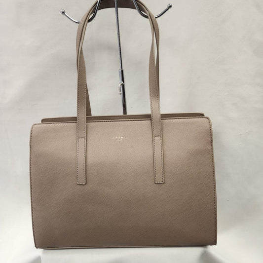 Elegant David Jones bag in taupe color