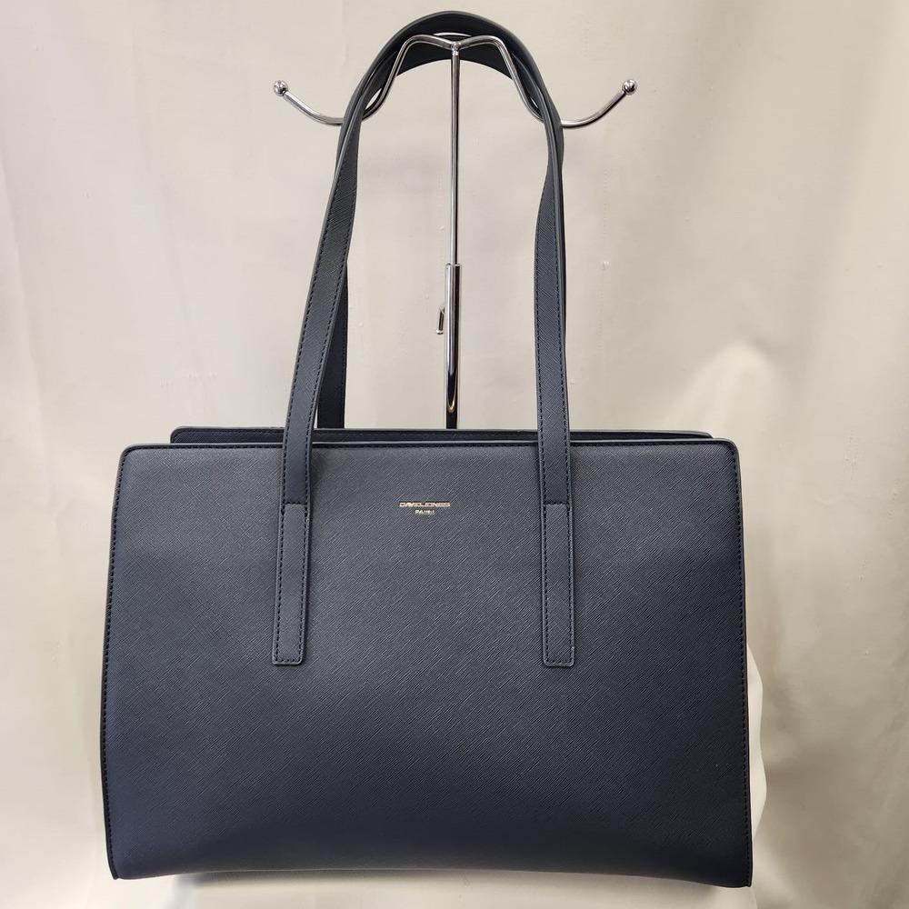 Elegant David Jones bag in navy blue color