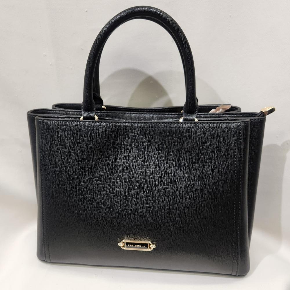 Alternative view of Classic mid size black handbag 