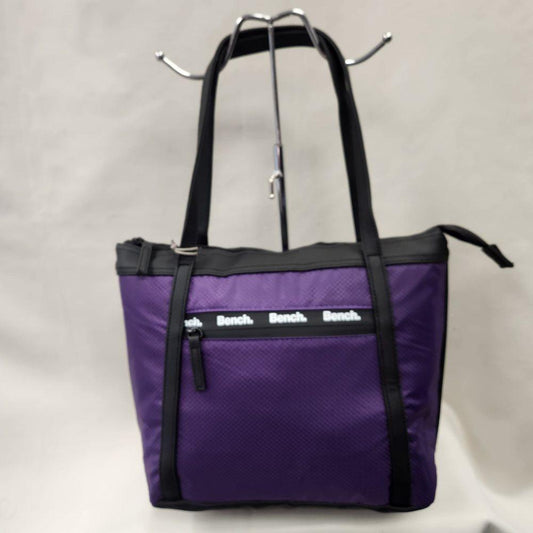 Bench Lunch bag in purple and black color combination