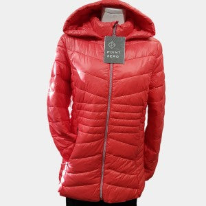 Point zero light weight fall jacket in red