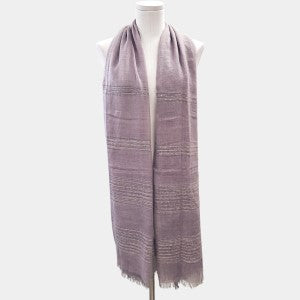 Lavender color light summer scarf
