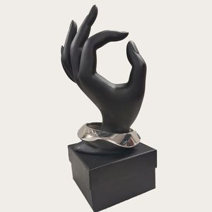 Silver color bracelet for women