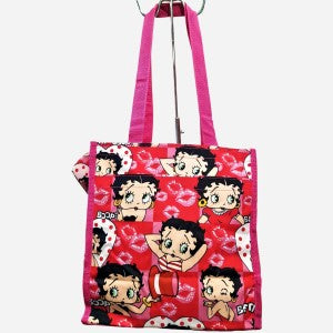 Tote bag in betty boop print