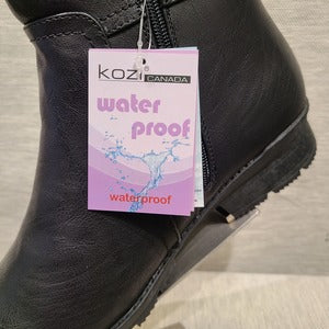 Tag on Ankle winter boots with thick lining 